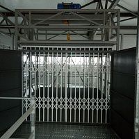 Подъемник в металлокаркасной шахте, 1000 кг, Казань